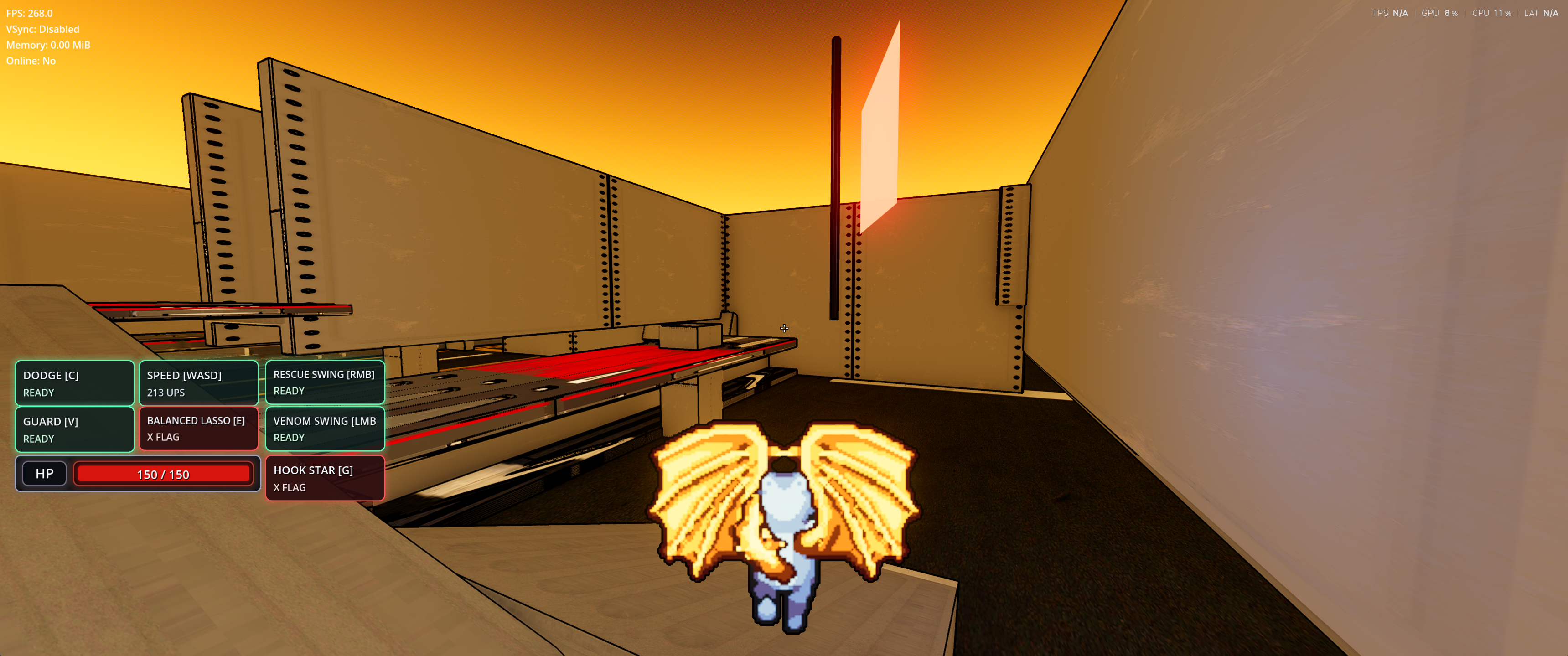 Custom fighter screenshot